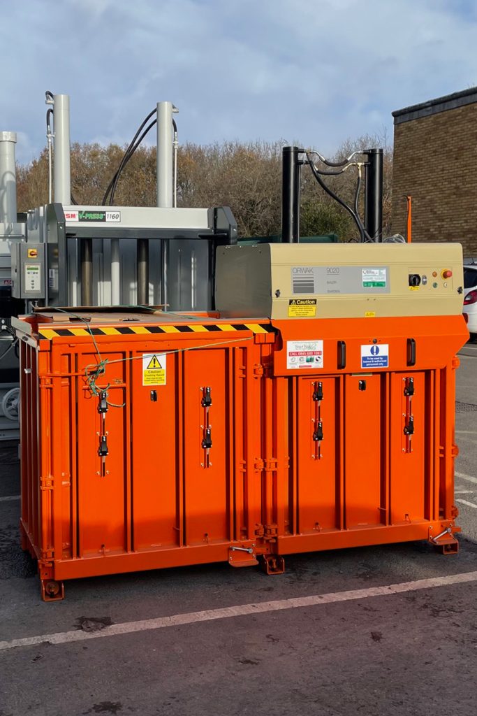 orwak 9020 refurb baler